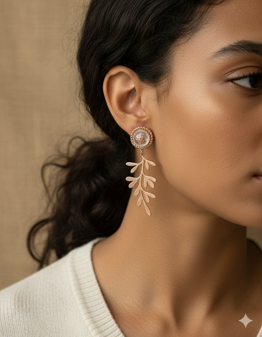 Whispering Willow Dangle Earrings