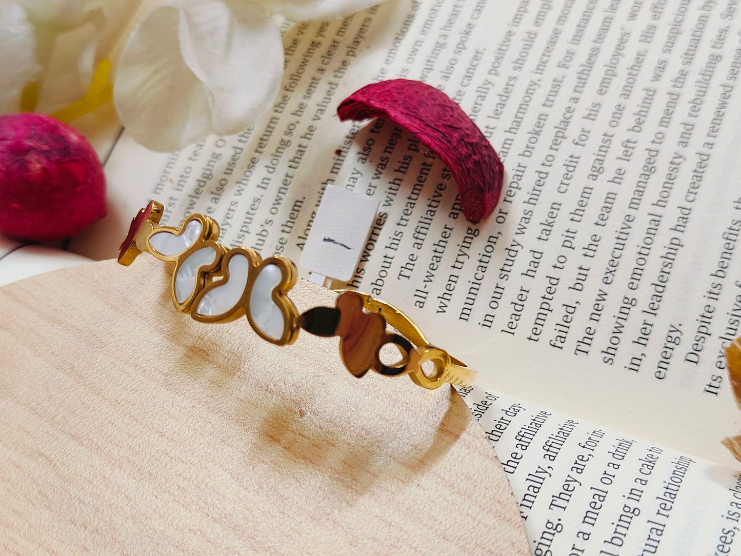 Luminous Wings Butterfly Bracelet