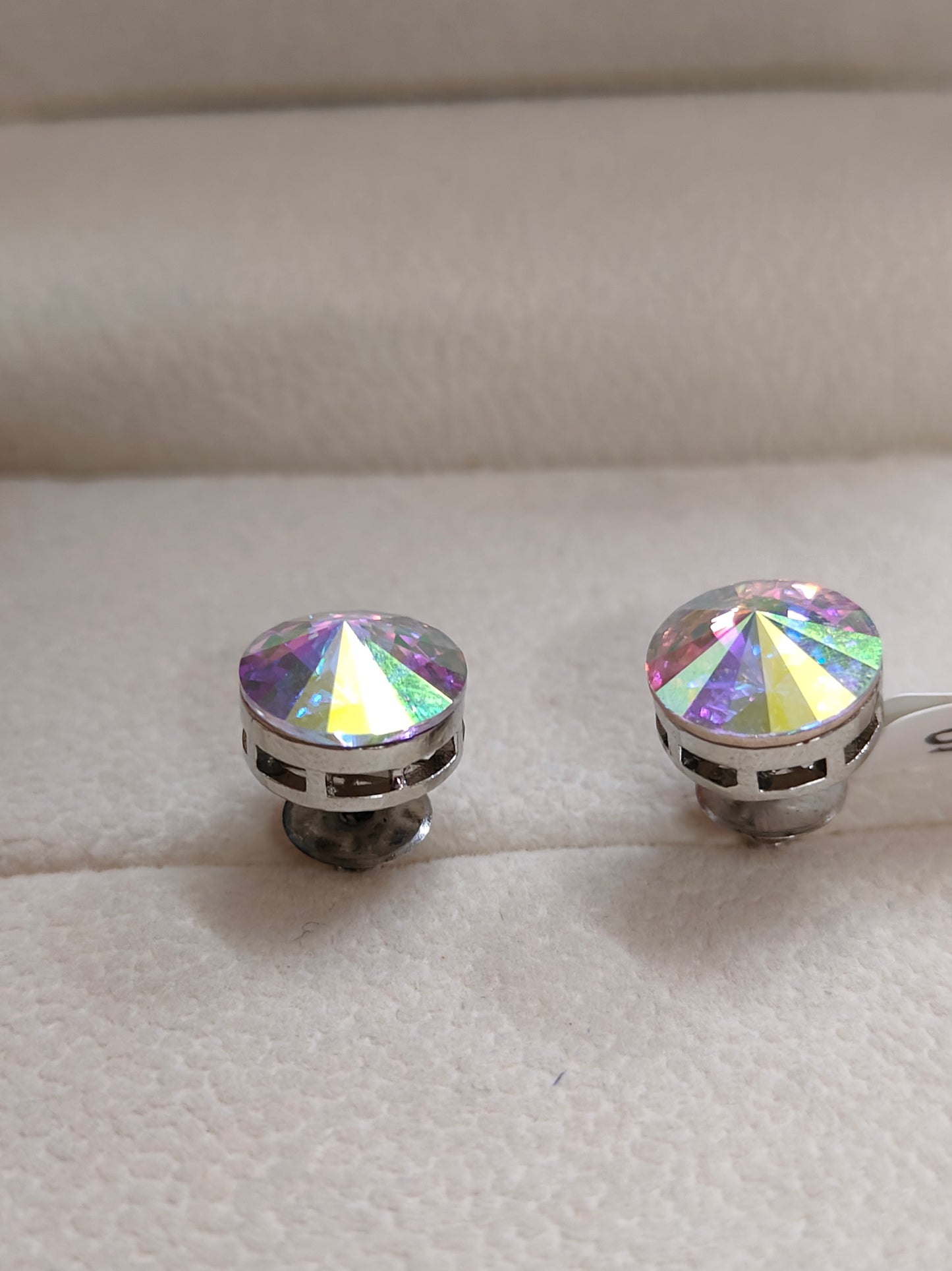 Ethereal Glow - Aurora Borealis Crystal Studs