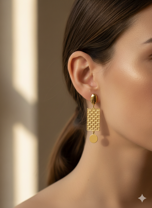 Gorgon Glam - Statement Drop Earrings