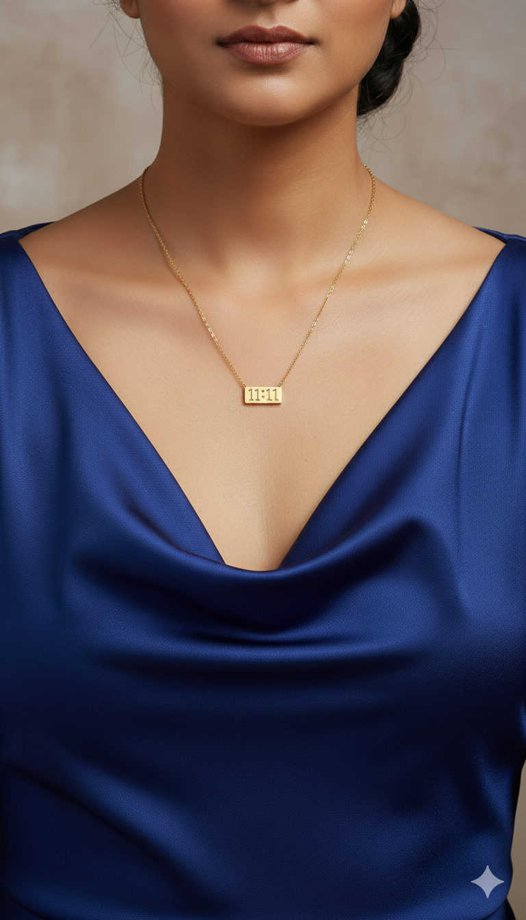 The Alignment - 11:11 Angel Number Necklace