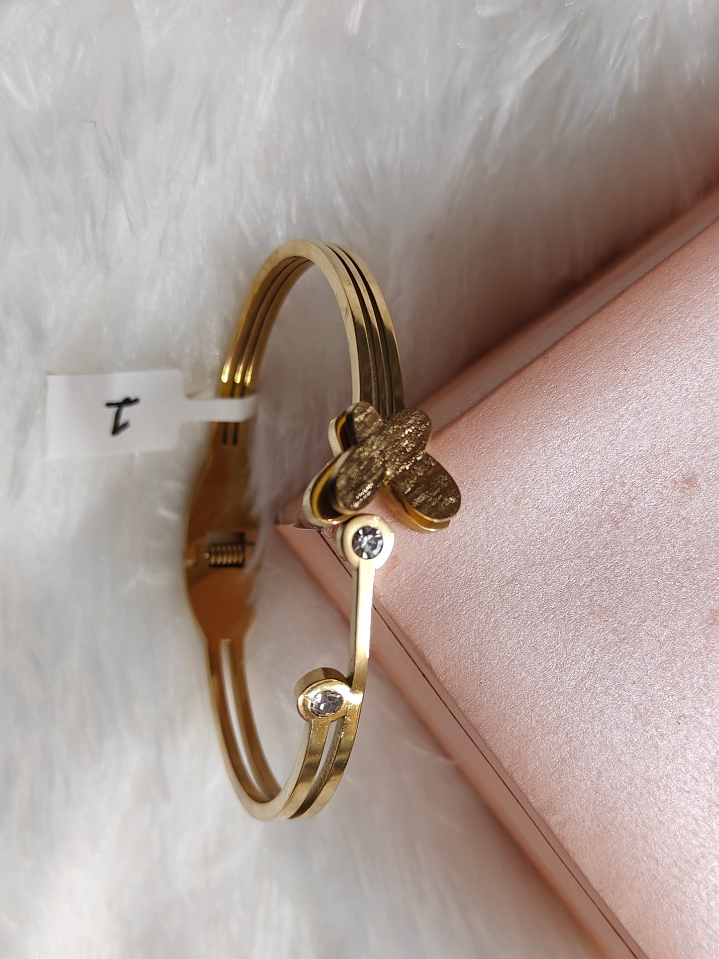 Whimsical Butterfly Cuff Bracelet