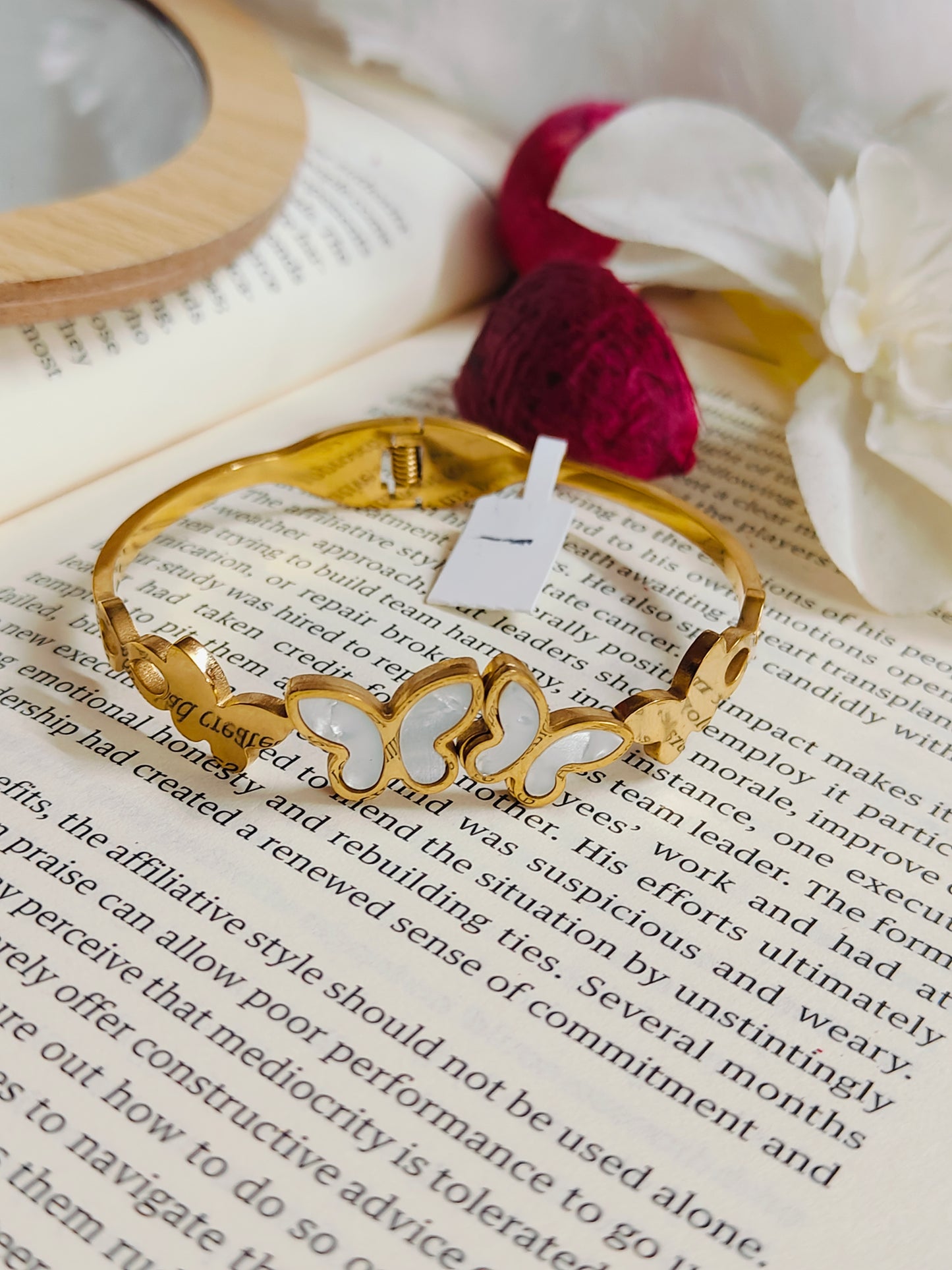 Luminous Wings Butterfly Bracelet
