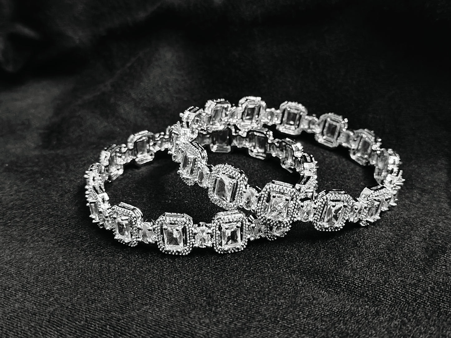 Royal Heirloom Crystal Bangles