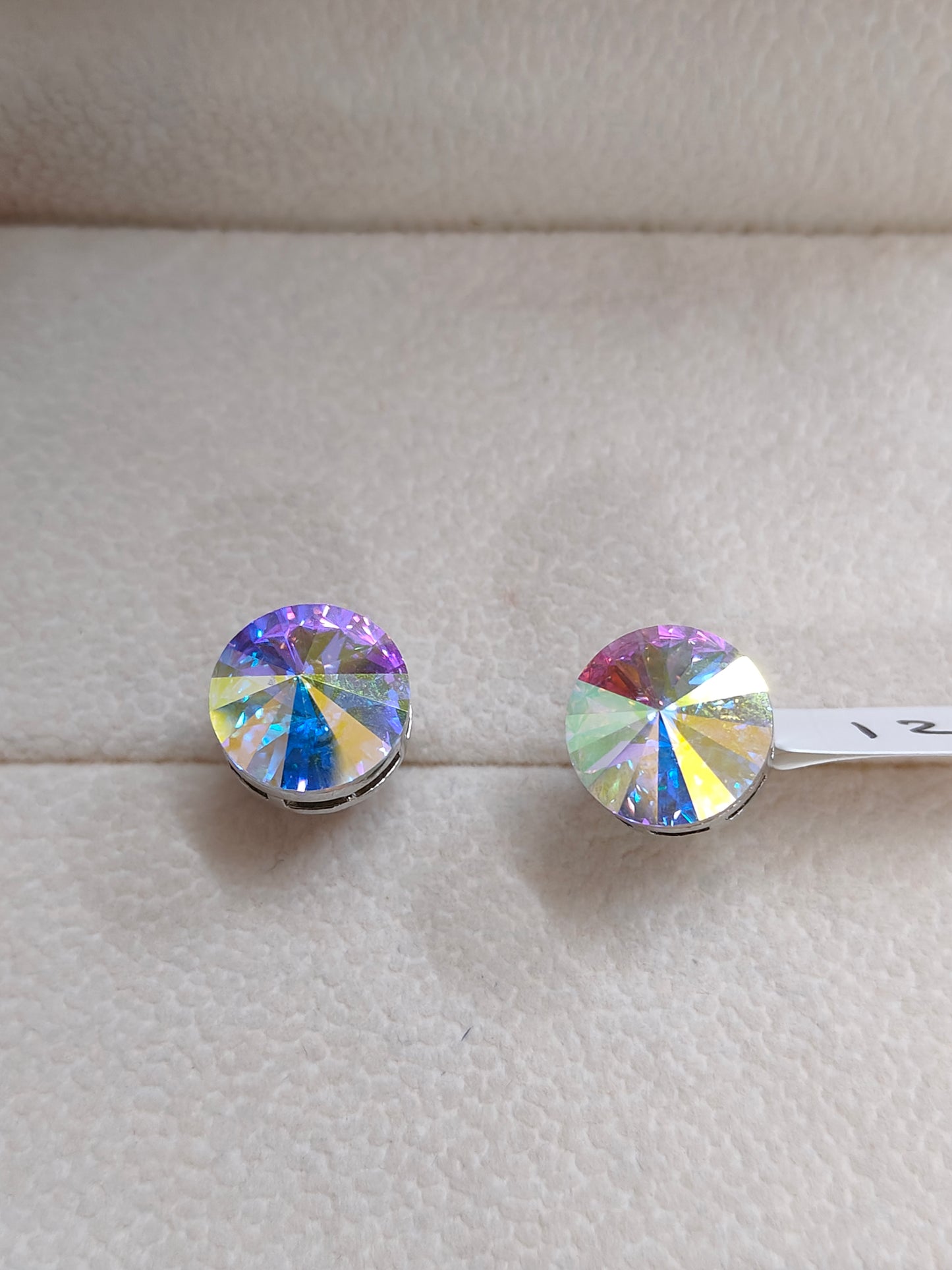 Ethereal Glow - Aurora Borealis Crystal Studs