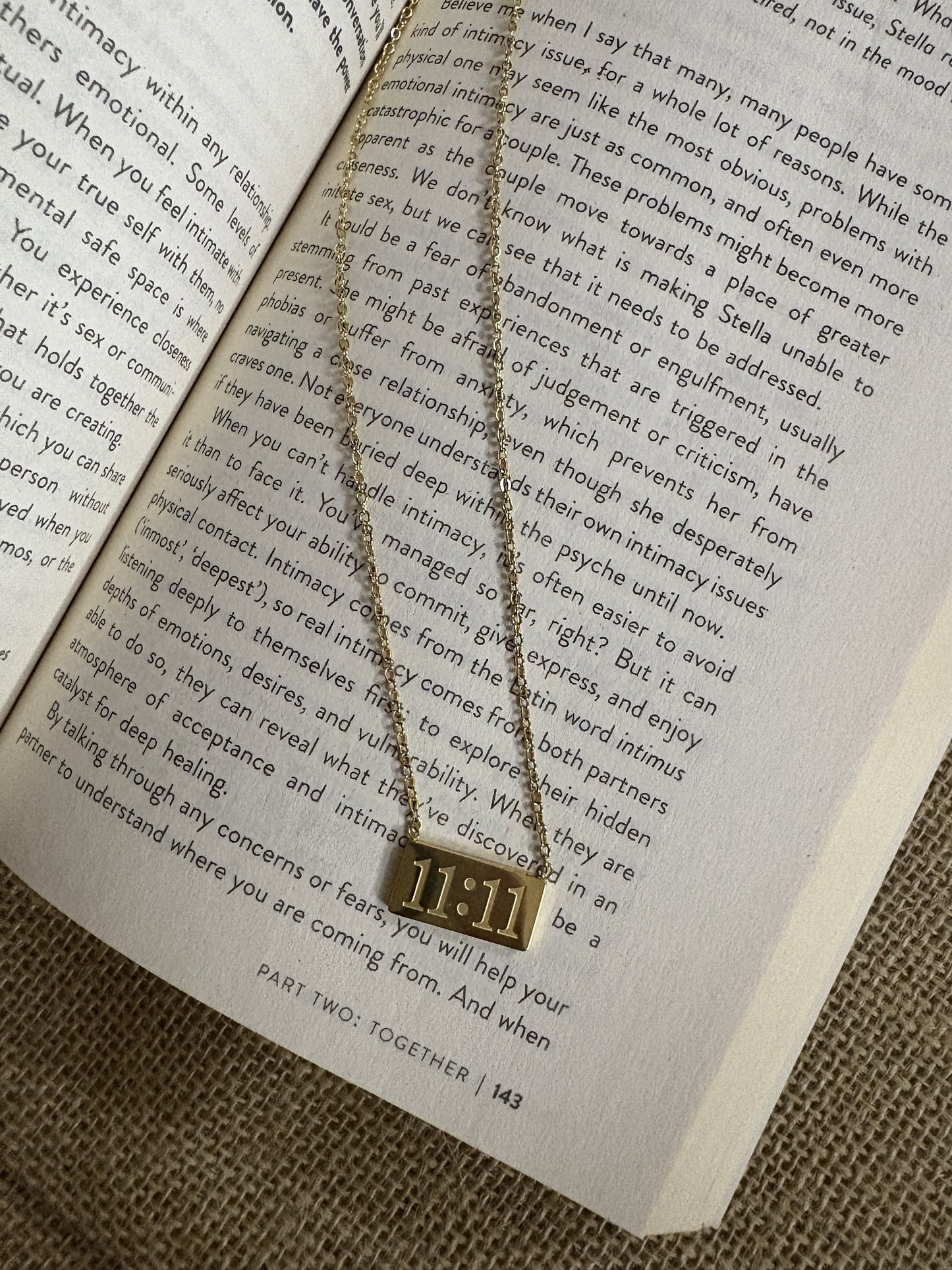 The Alignment - 11:11 Angel Number Necklace