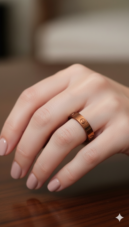 Iconic Love Band - Romantic Rose Gold