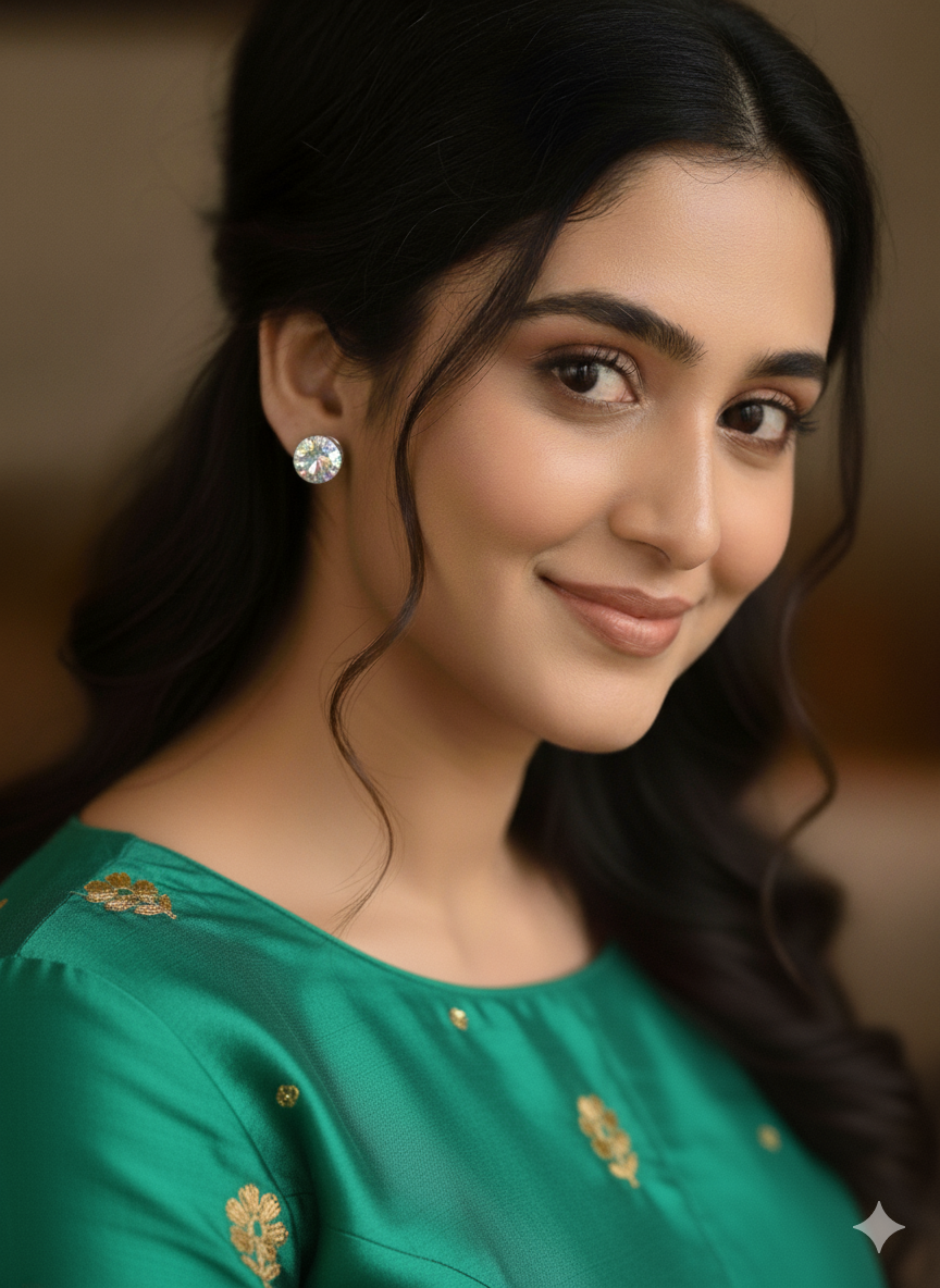 Timeless Sparkle - Classic Crystal Solitaire Studs